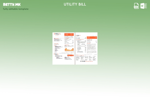 модерен стил САД Лонг Ајленд PSEG електрична енергија. образец на сметки за кому